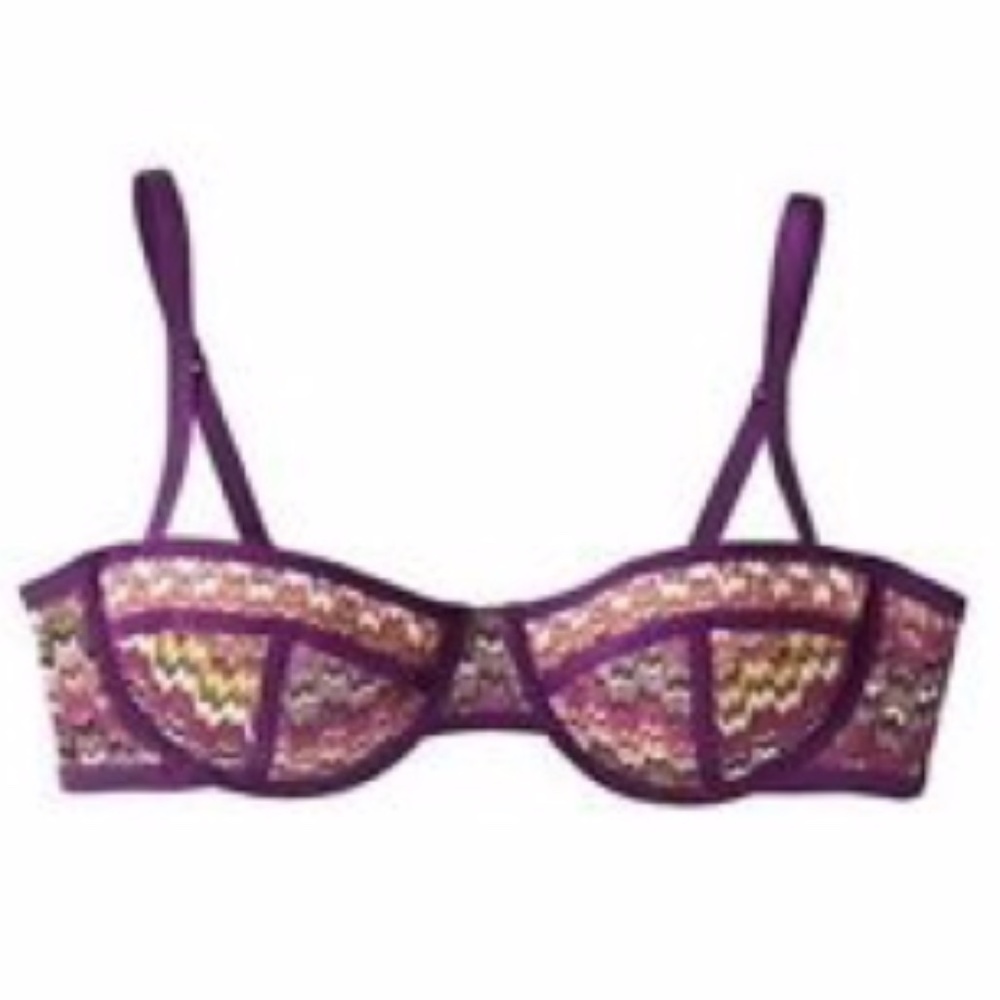 Missoni  Princess Pink MESH BRA NWT
